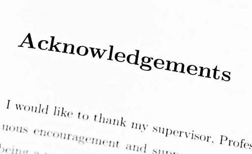 Acknowledgement in the Age of Social Media: Who Do We Thank and Why?